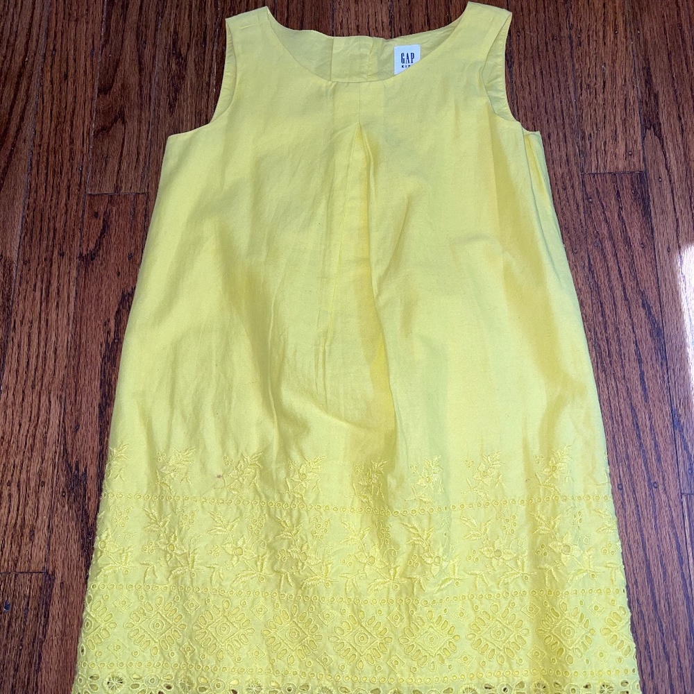Gap yellow summer dress XS